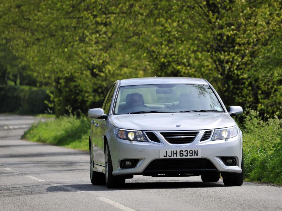 Saab 9-3 Aero Sport Sedan (UK) '2008